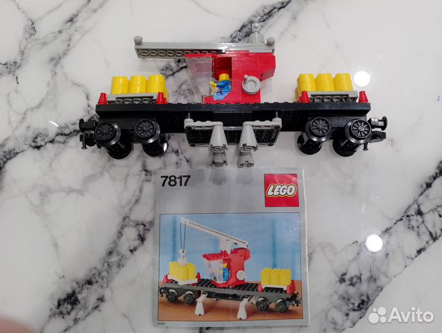Lego 7817, Вагон с краном