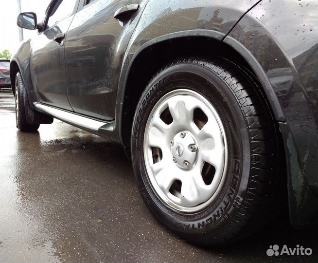 4шт колпаки для Nissan Terrano серебро 403152756R