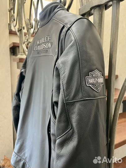 Кожаная куртка Harley-Davidson 3-В-1, размер L