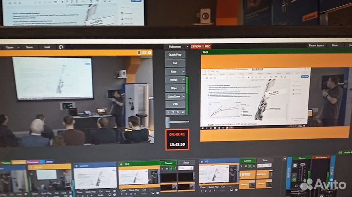 Онлайн трансляции, прямой эфир под ключ