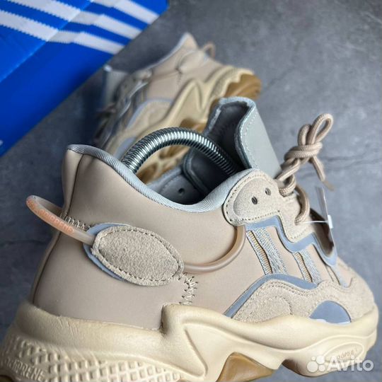 Adidas Ozweego St Pale Nude/Light Brown/Solar Red