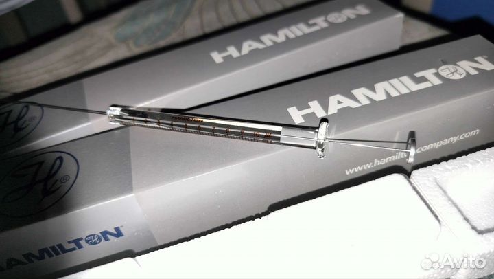 Микрошприц Hamilton 2шт