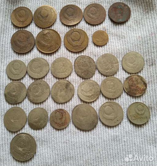 Монеты СССР (брак)