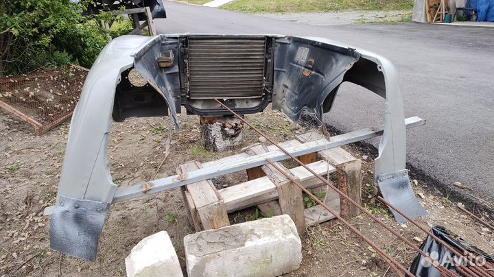 Облицовка решетки радиатора с крыльями для газ-53