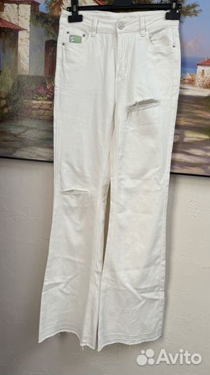 Джинсы белые женские