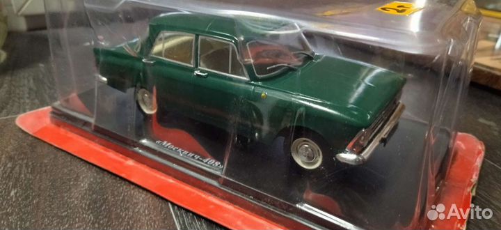 Модель автомобиля Москвич 408 1:24(обмен)