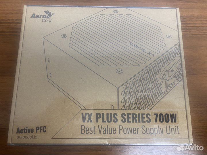Блок питания aerocool vx-700 plus 700w новый