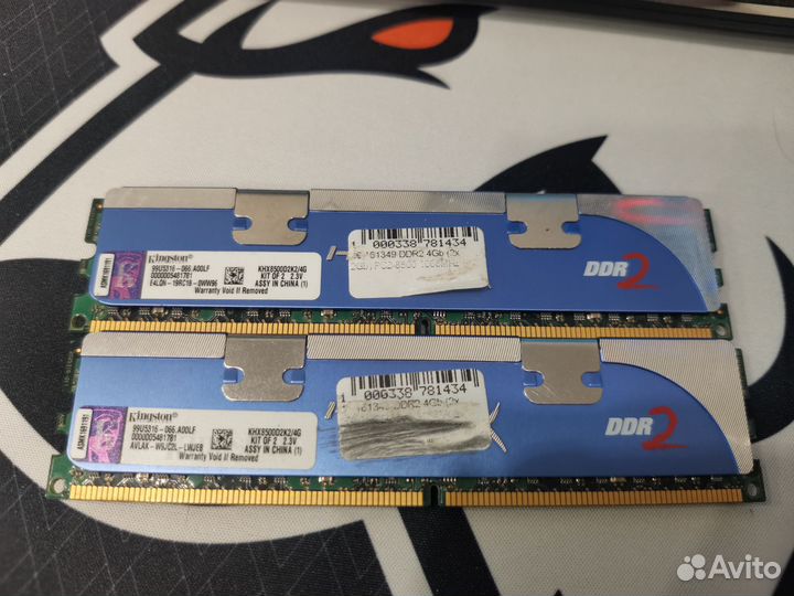 Kingston HyperX / DDR2 / 4Гб / 1066MHz