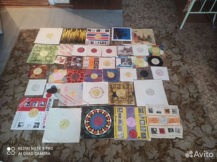 Виниловые пластинки СССР
