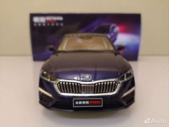 Skoda Octavia IV (A8) Pro(19-24г) Синий 1:18