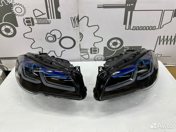 Комплект фары на BMW F10 в стиле G30 G38 laser