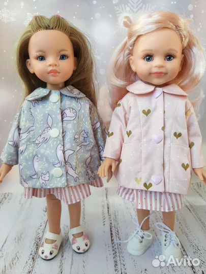 Одежда для кукол паола рейна 32-34 см