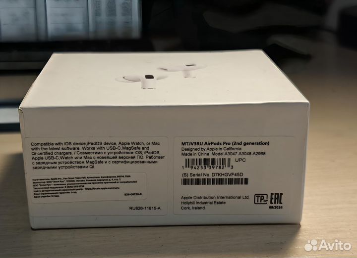 Airpods Pro (2nd generation) USB-C, with Magsafe