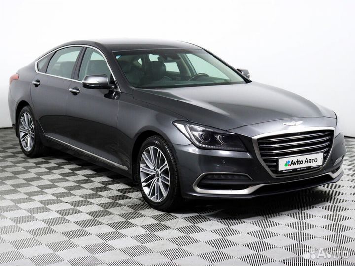 Genesis G80 2.0 AT, 2017, 86 480 км