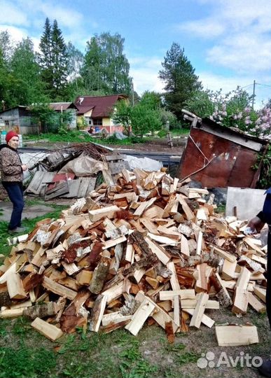 Дрова колотые с доставкой
