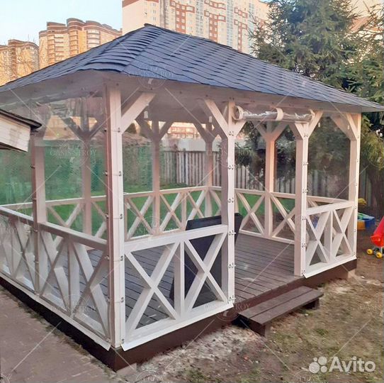 Беседка из дерева