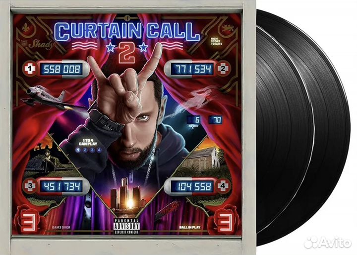 Eminem. Curtain Call 2 (2 LP)