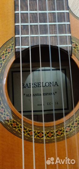 Акустическая гитара Barselona Almansa Espana CC-36