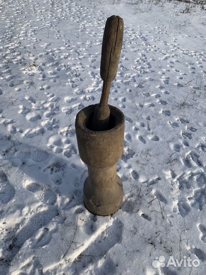 Ступа деревянная с пестиком