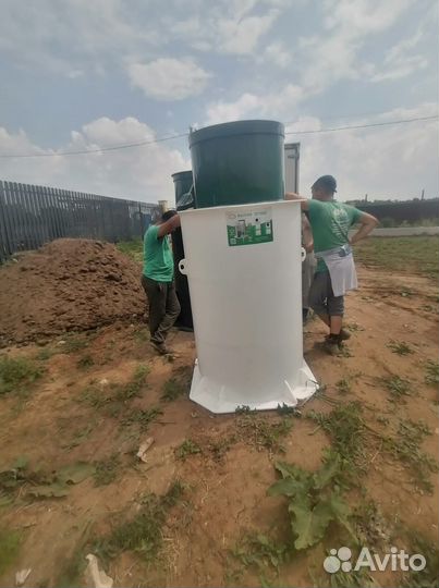 Септик под ключ. Монтаж. Бесплатный выезд