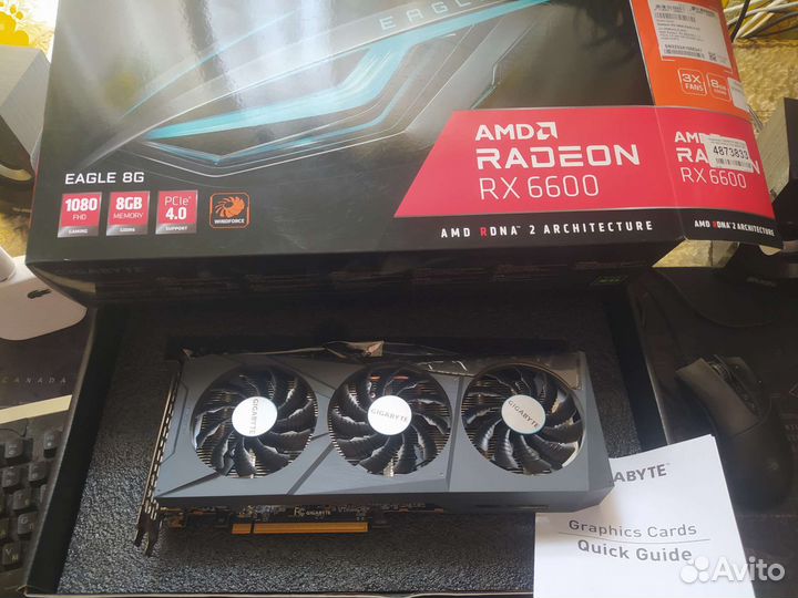 Видеокарта rx6600