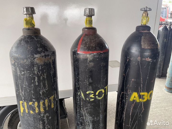 Заправка азотом /Доставка от 1 шт/ Обмен