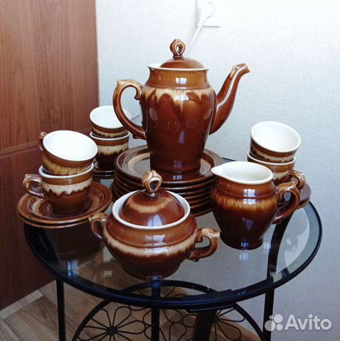 Кофейный сервиз Конаково6 персон 22 предмета