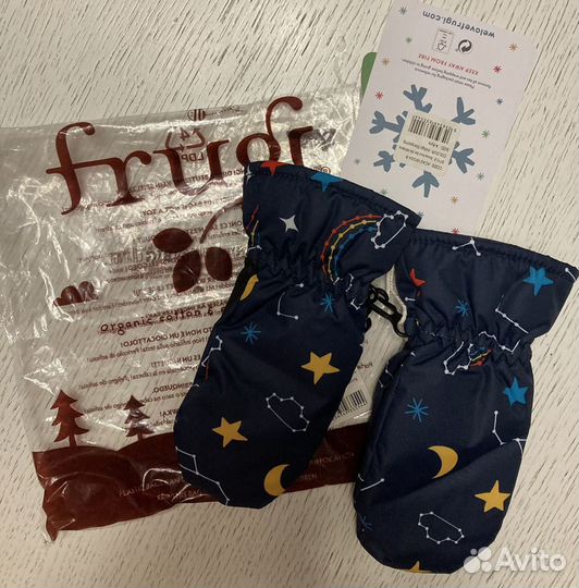 Варежки краги зимние frugi новые