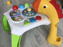 Развивающий столик fisher price жираф