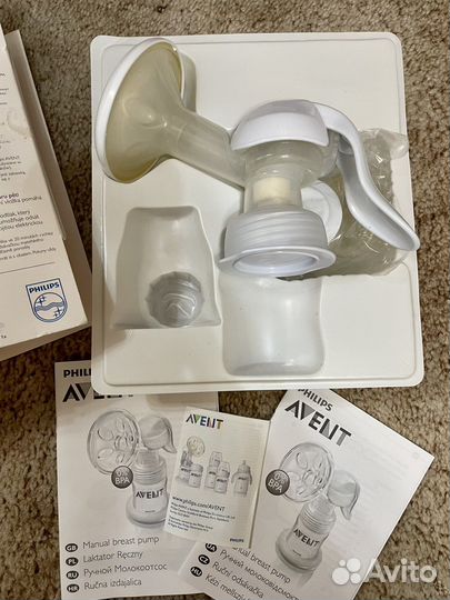 Молокоотсос avent ручной