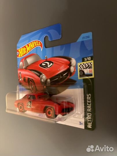 Hot wheels машинка Mercedes-Benz 300 SL