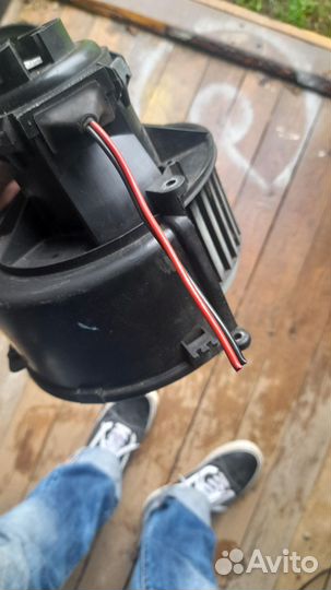 Мотор печки opel astra g