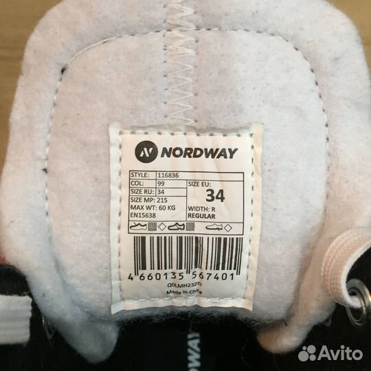 Коньки хоккейные детские Nordway NDW 100