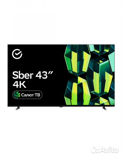 Телевизор sber 43 4k
