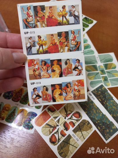 Наклейки на ногти