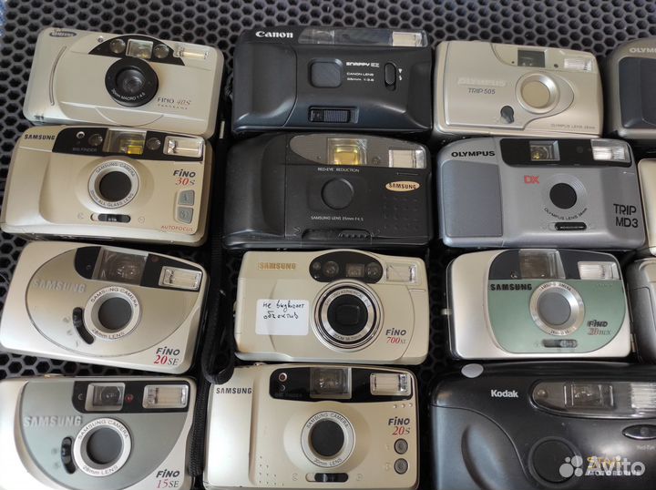 Пленочный фотоаппараты Samsung Olympus на запчасти