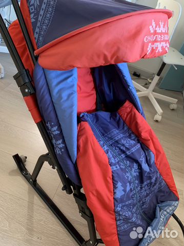 Коляска санки