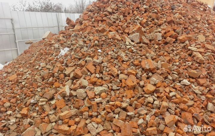 Битый кирпич доставка