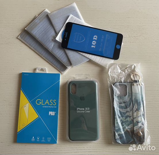 Аксессуары iPhone чехол, защитное стекло на Айфон