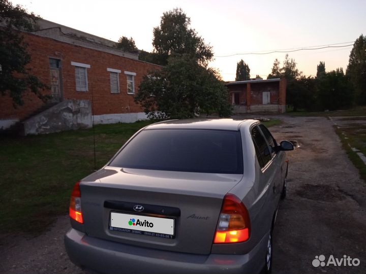 Hyundai Accent 1.5 МТ, 2007, 233 333 км