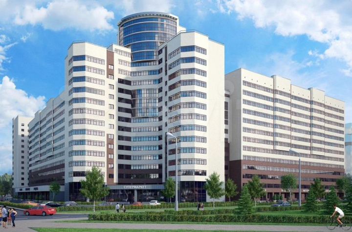 1-к. квартира, 51 м², 6/18 эт.