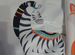 Наволочка детская декоративная 45х45 лиса зебра