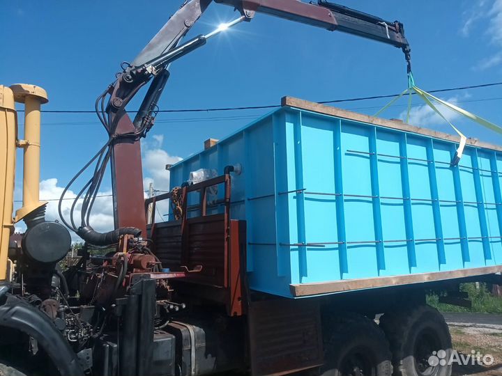 Аренда и услуги манипулятора-вездехода, стрела 4 т, 8 м, борт 15 т, 5.5 м