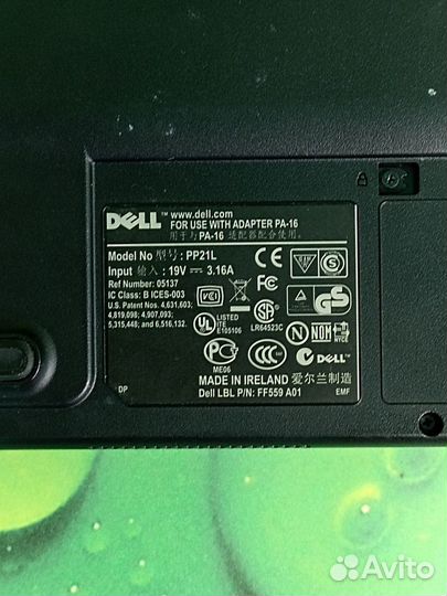 Ноутбук dell inspiron 1300