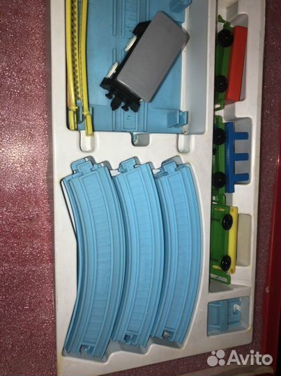 Игрушечная железная дорога. Игрушки времен СССР