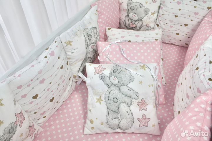 Бортики в кроватку