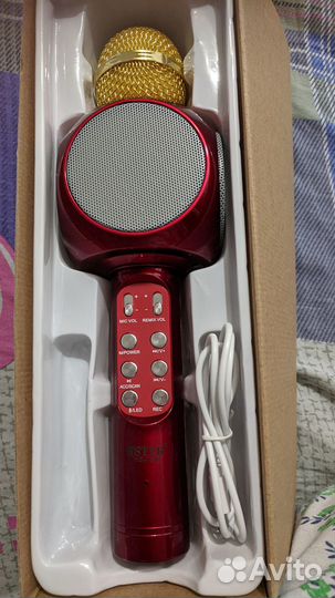 Караоке микрофон детский