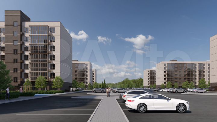 1-к. квартира, 40 м², 7/7 эт.