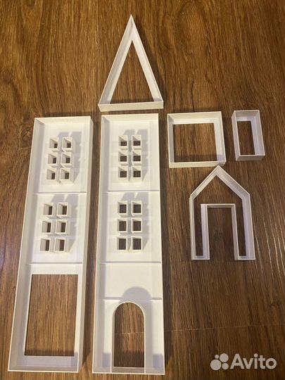 Формы для пряничного домика муми дом (муми тролли)