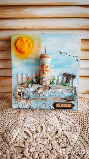 Панно из дерева